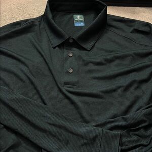 PGA Tour Men's Forest Green Polo Shirt